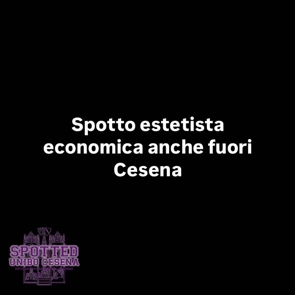 Post: #spotted #Cesena #unibo #cesenaspotted