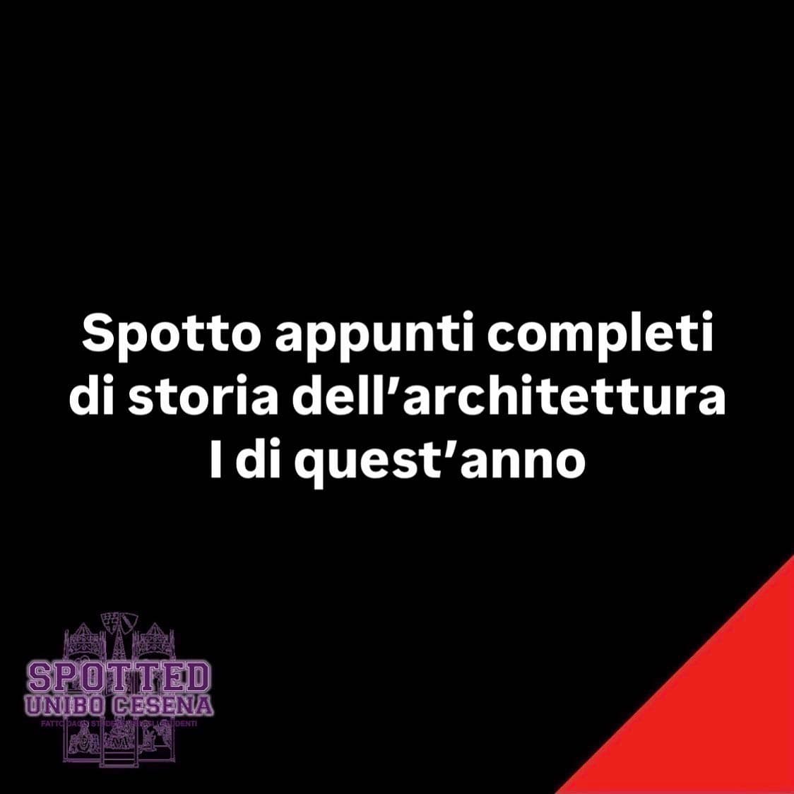 Post: #spotted #Cesena #unibo #cesenaspotted