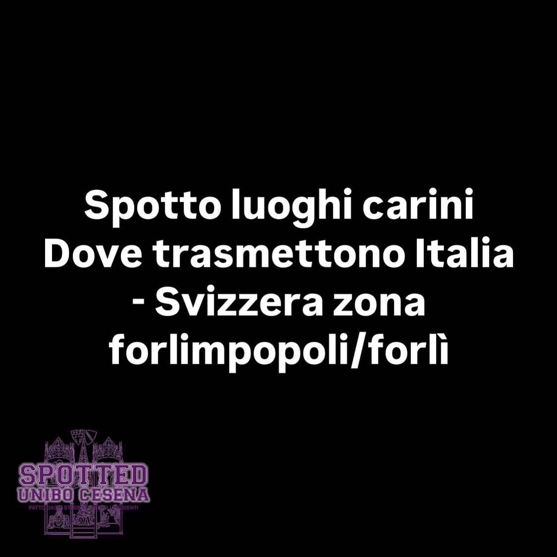 Post: #spotted #Cesena #unibo #cesenaspotted