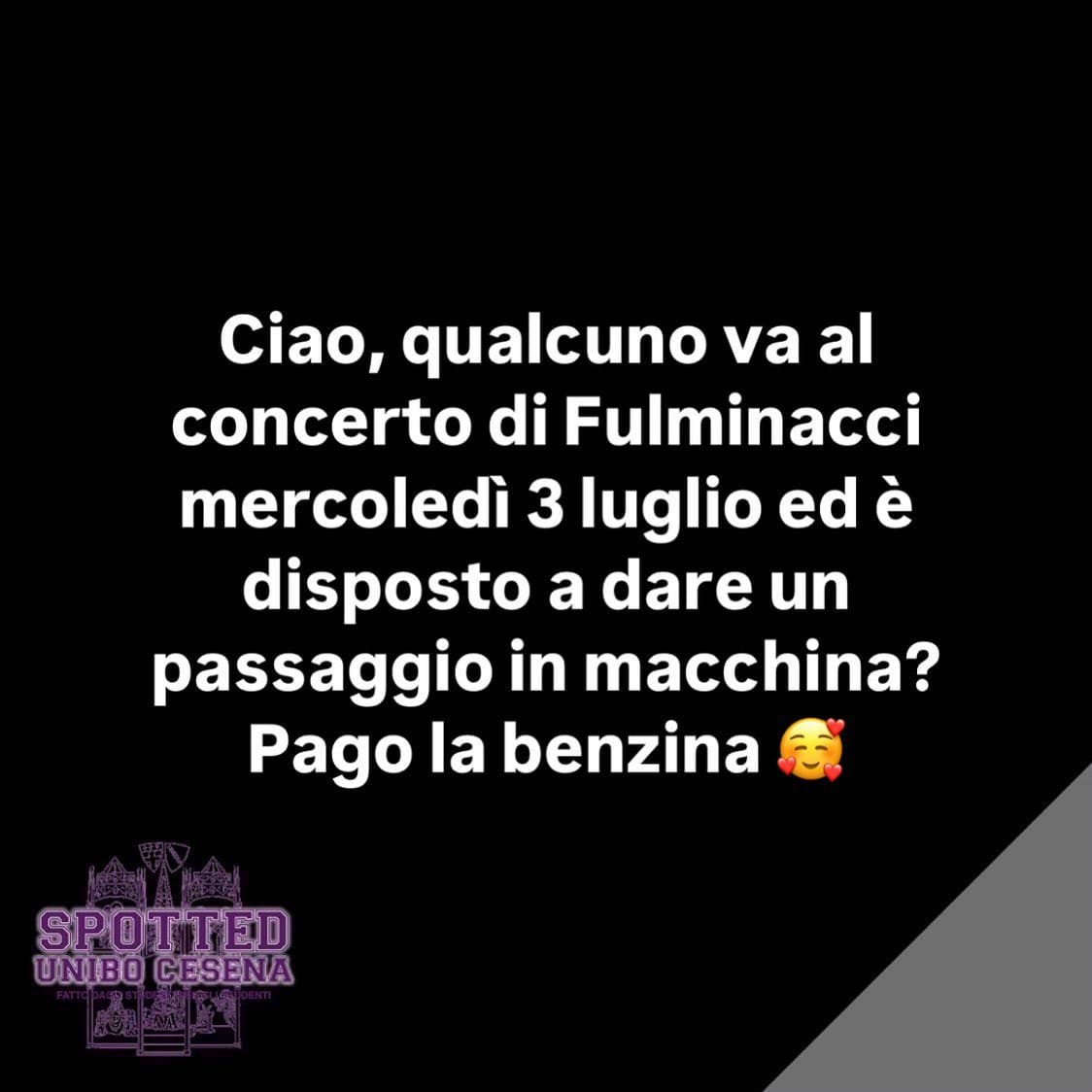 Post: #spotted #Cesena #unibo #cesenaspotted