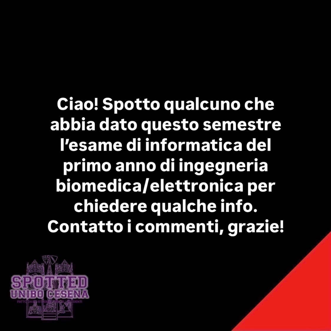 Post: #spotted #Cesena #unibo #cesenaspotted