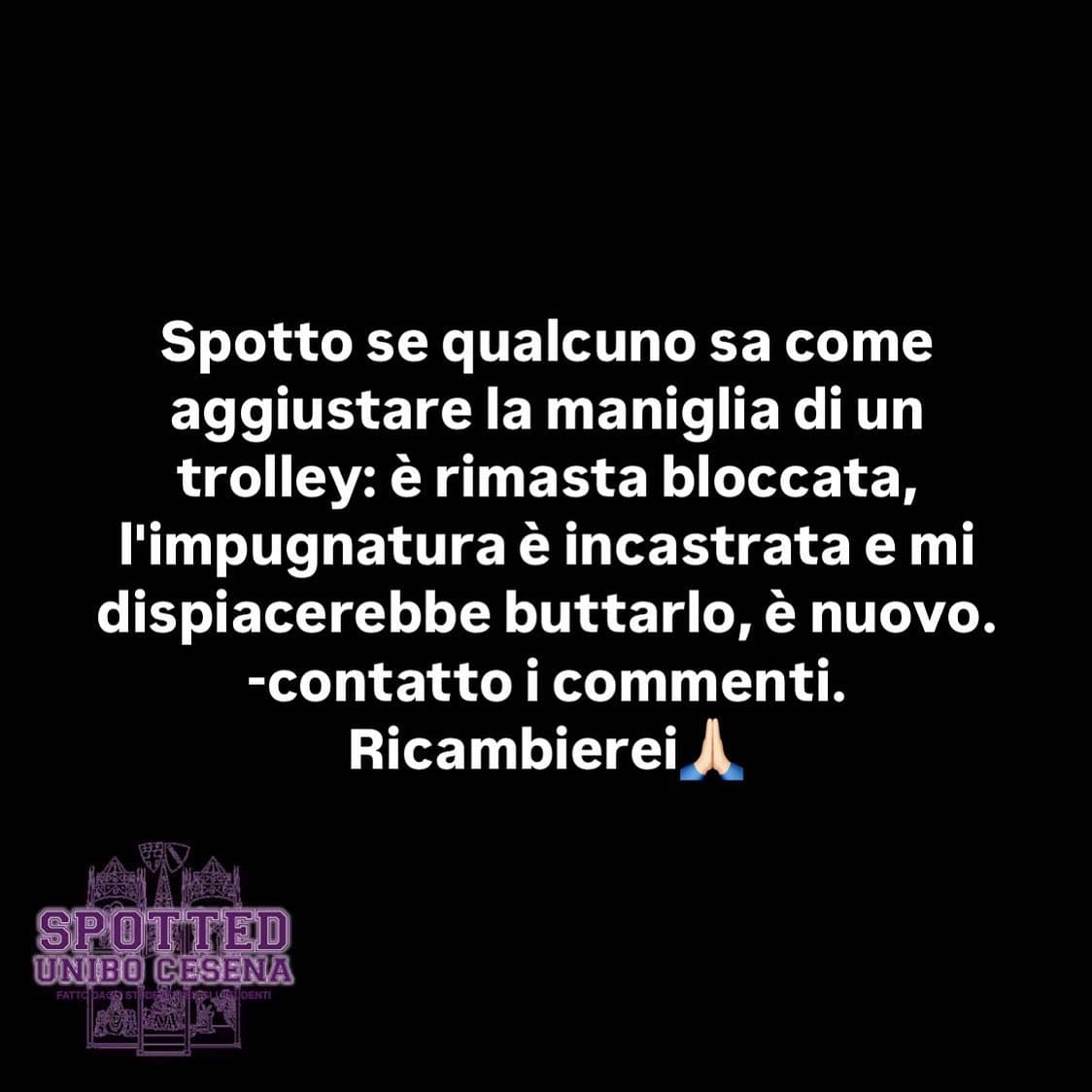 Post: #spotted #Cesena #unibo #cesenaspotted