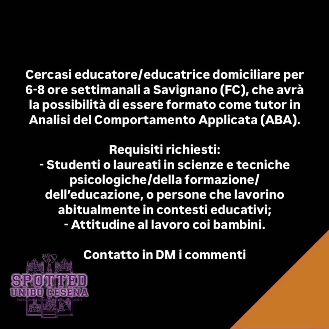 Post: #spotted #Cesena #unibo #cesenaspotted
