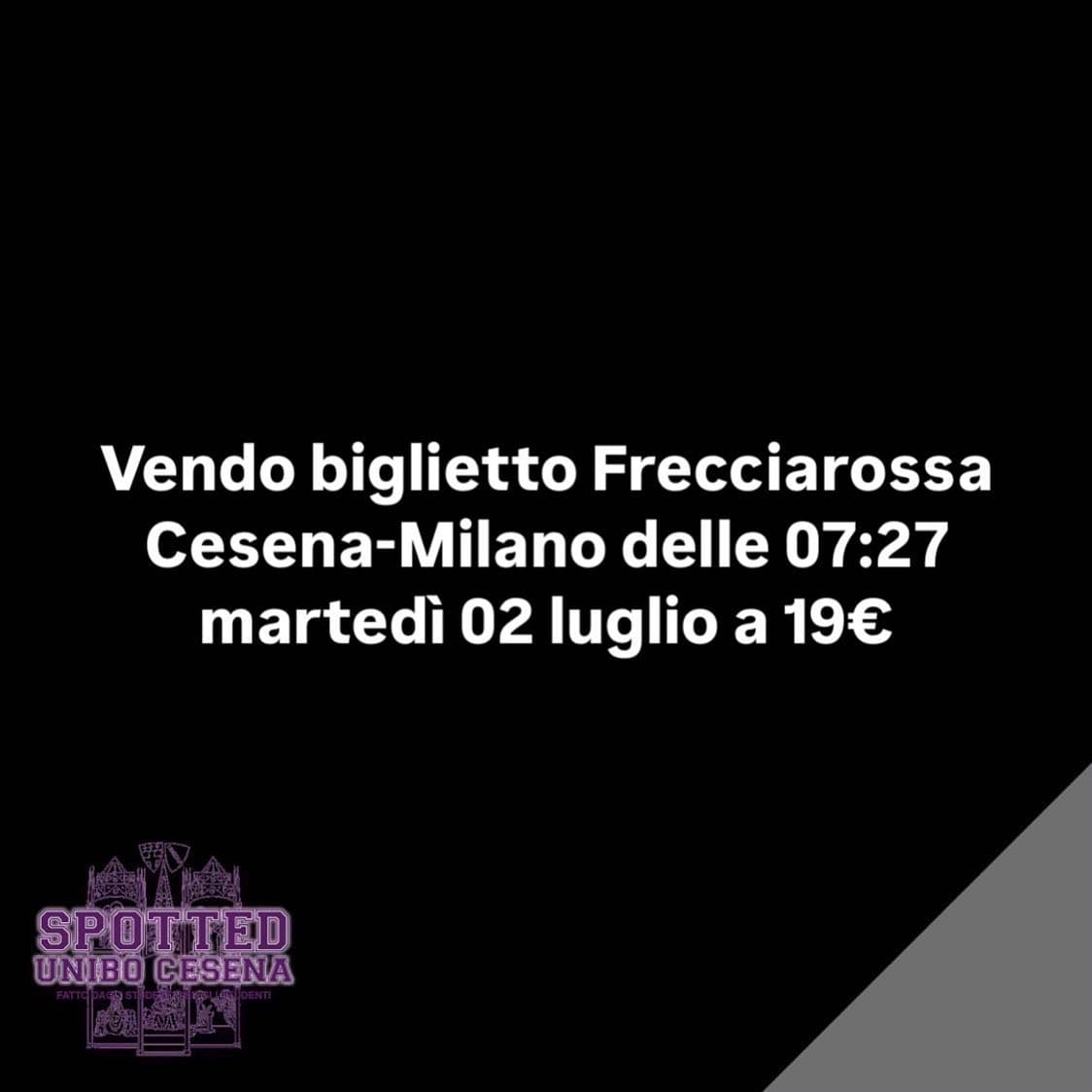 Post: #spotted #Cesena #unibo #cesenaspotted