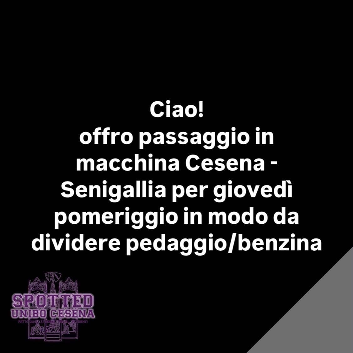 Post: #spotted #Cesena #unibo #cesenaspotted