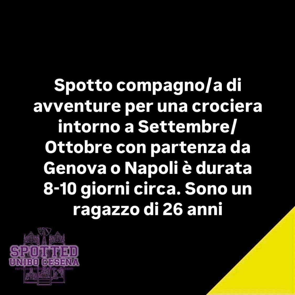 Post: #spotted #Cesena #unibo #cesenaspotted
