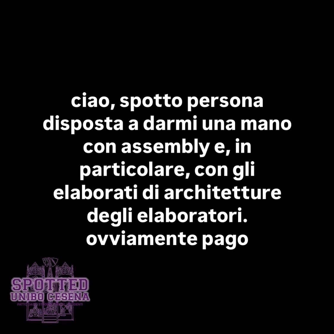 Post: #spotted #Cesena #unibo #cesenaspotted