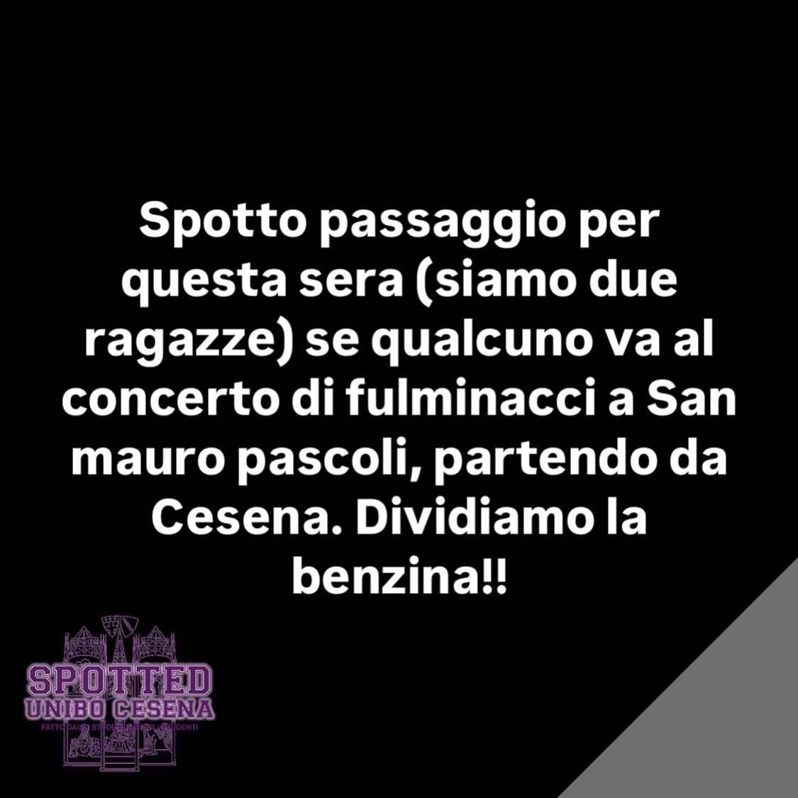 Post: #spotted #Cesena #unibo #cesenaspotted