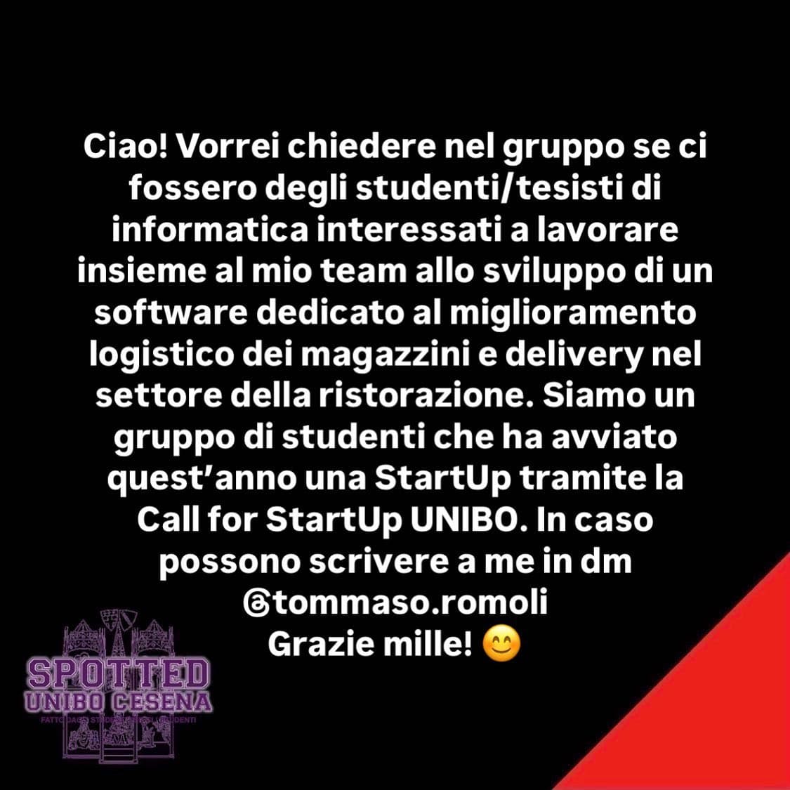 Post: #spotted #Cesena #unibo #cesenaspotted