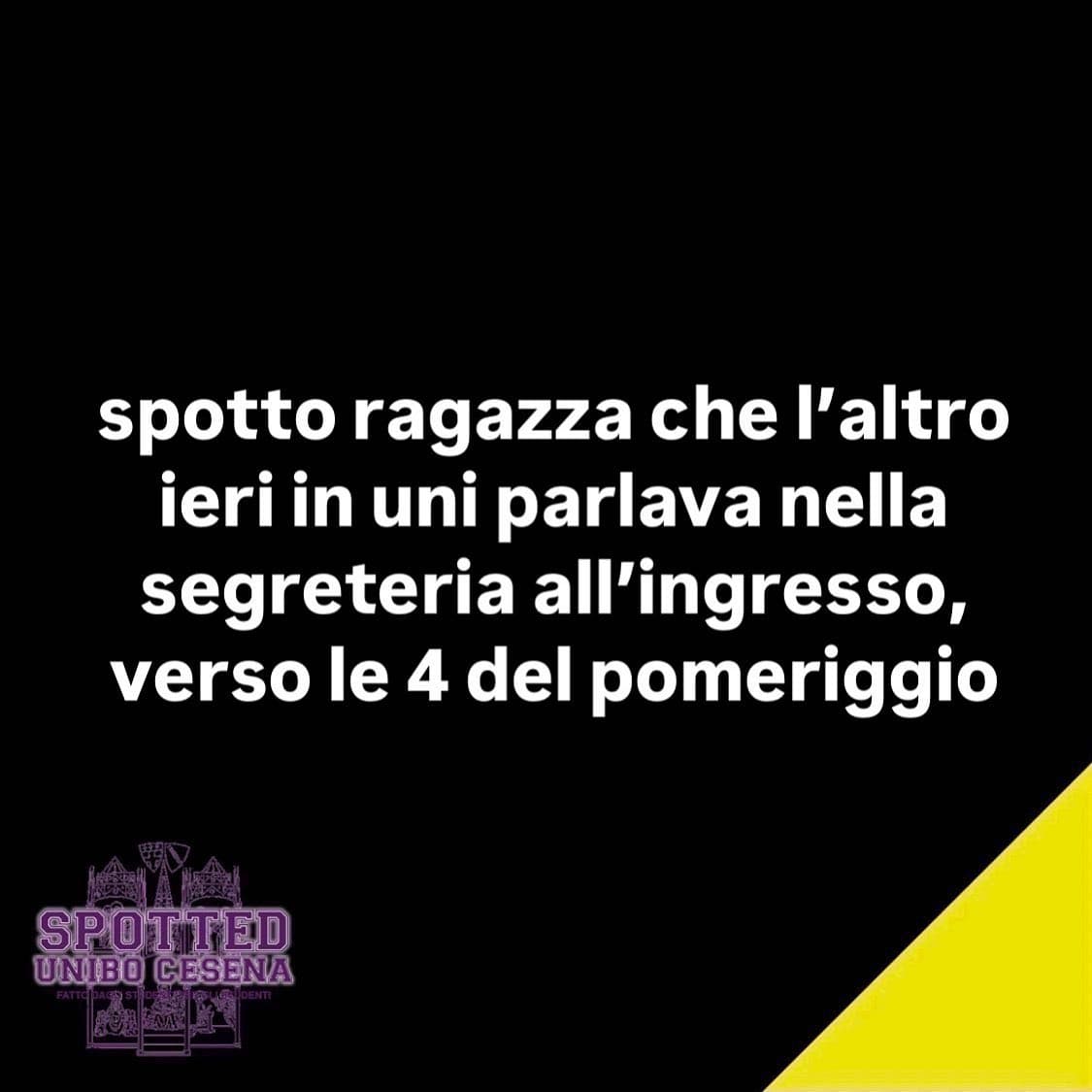 Post: #spotted #Cesena #unibo #cesenaspotted
