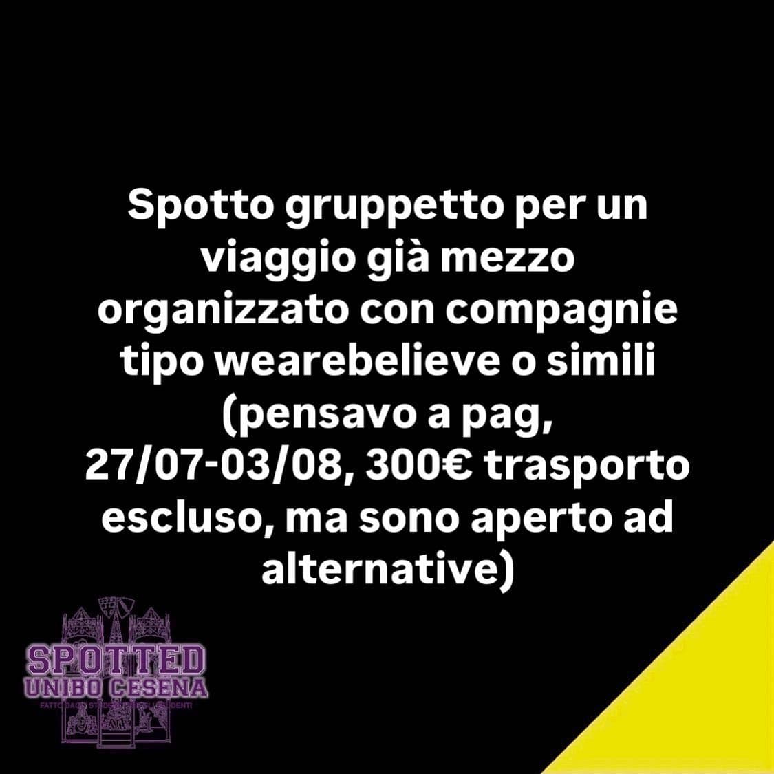 Post: #spotted #Cesena #unibo #cesenaspotted