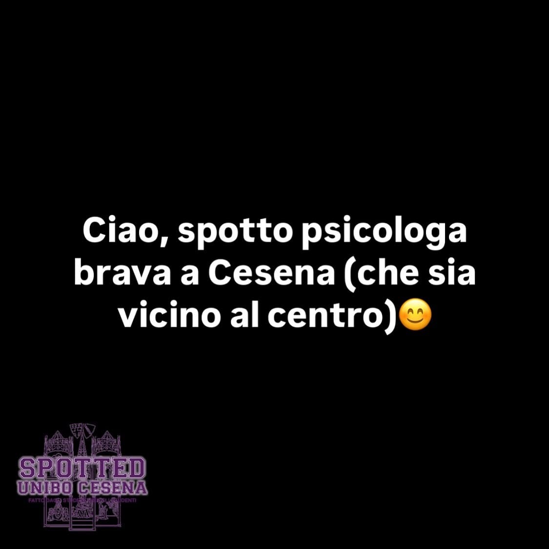 Post: #spotted #Cesena #unibo #cesenaspotted