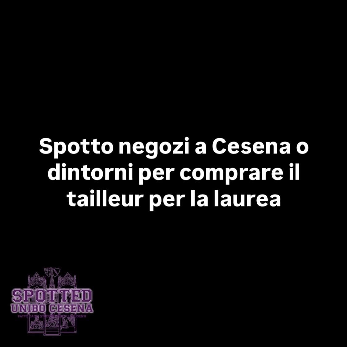 Post: #spotted #Cesena #unibo #cesenaspotted