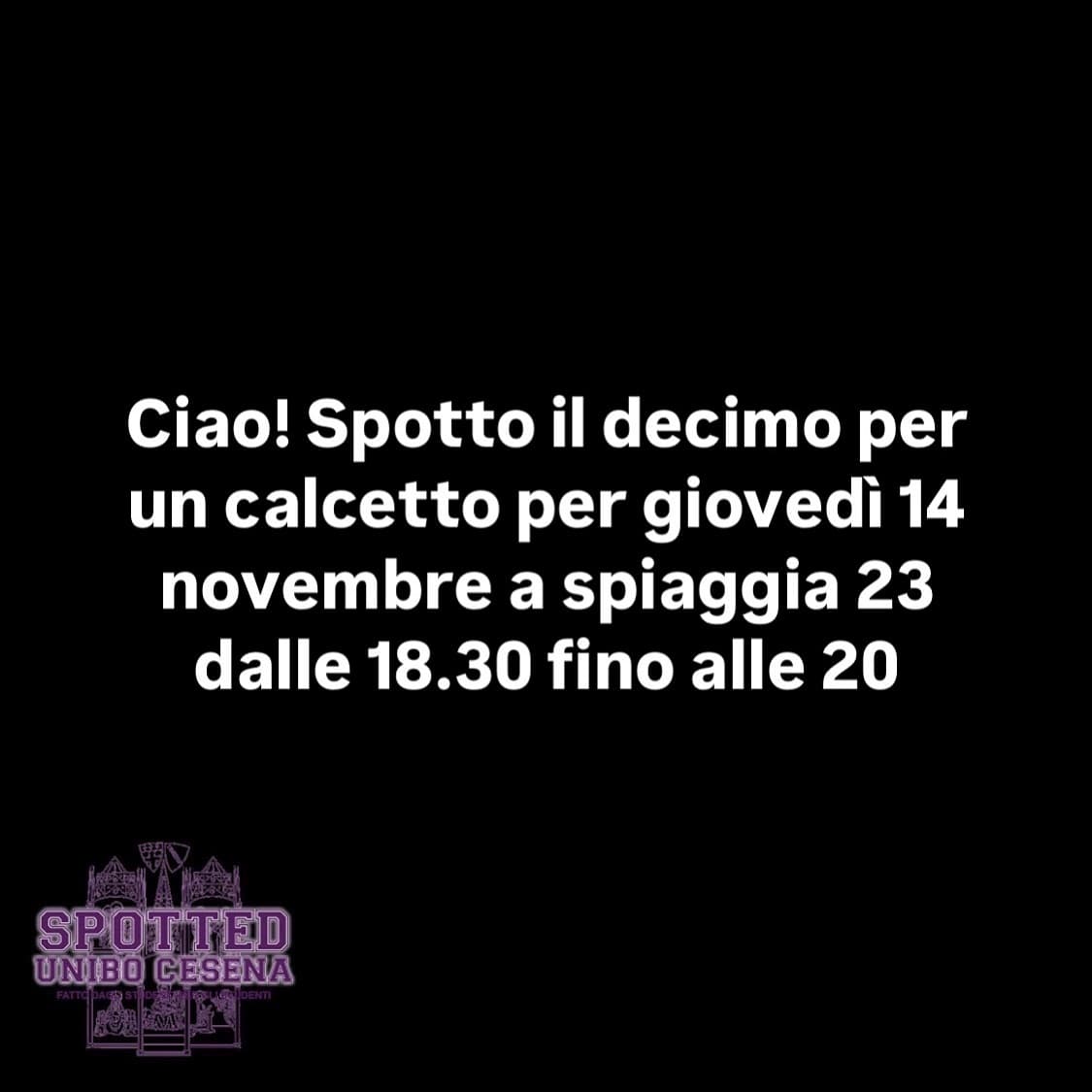 Post: #spotted #Cesena #unibo #cesenaspotted