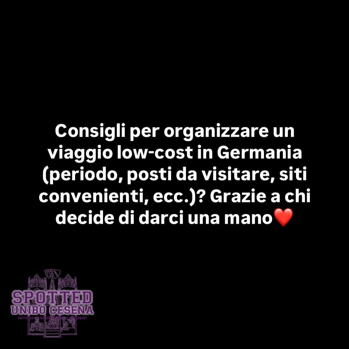 Post: #spotted #Cesena #unibo #cesenaspotted