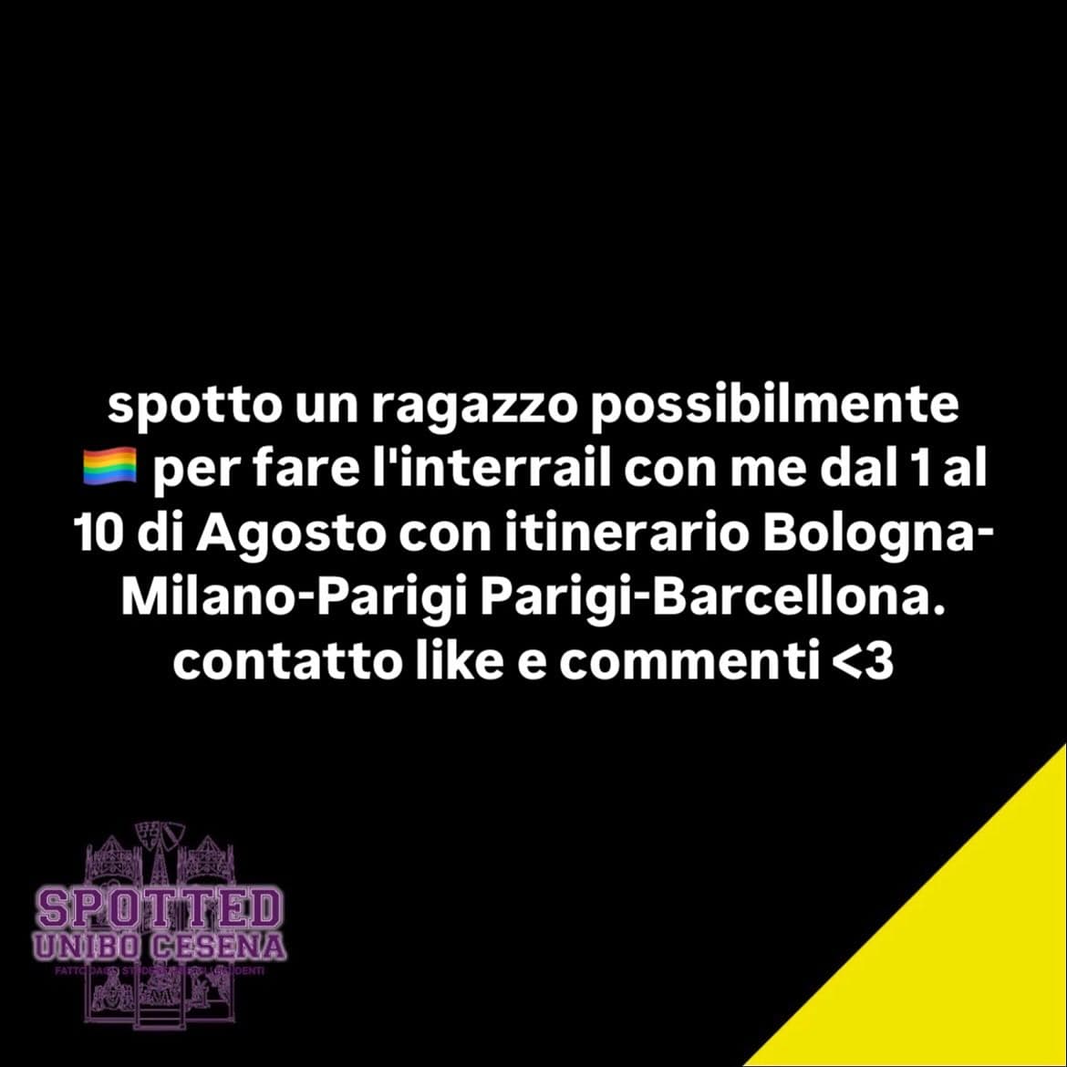 Post: #spotted #Cesena #unibo #cesenaspotted