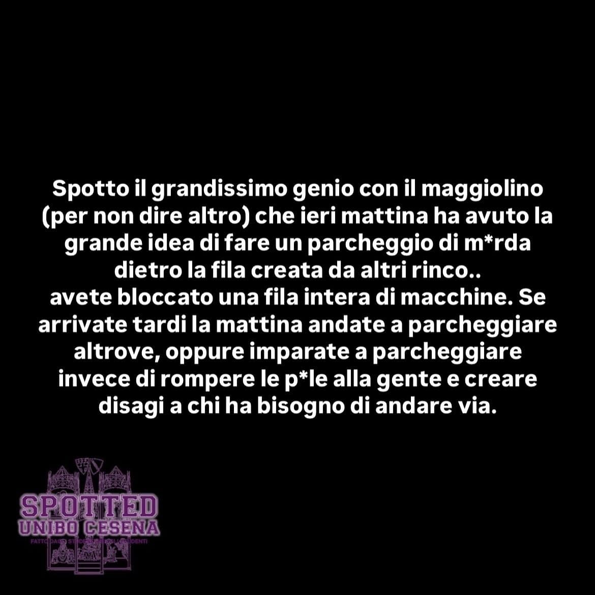 Post: #spotted #Cesena #unibo #cesenaspotted