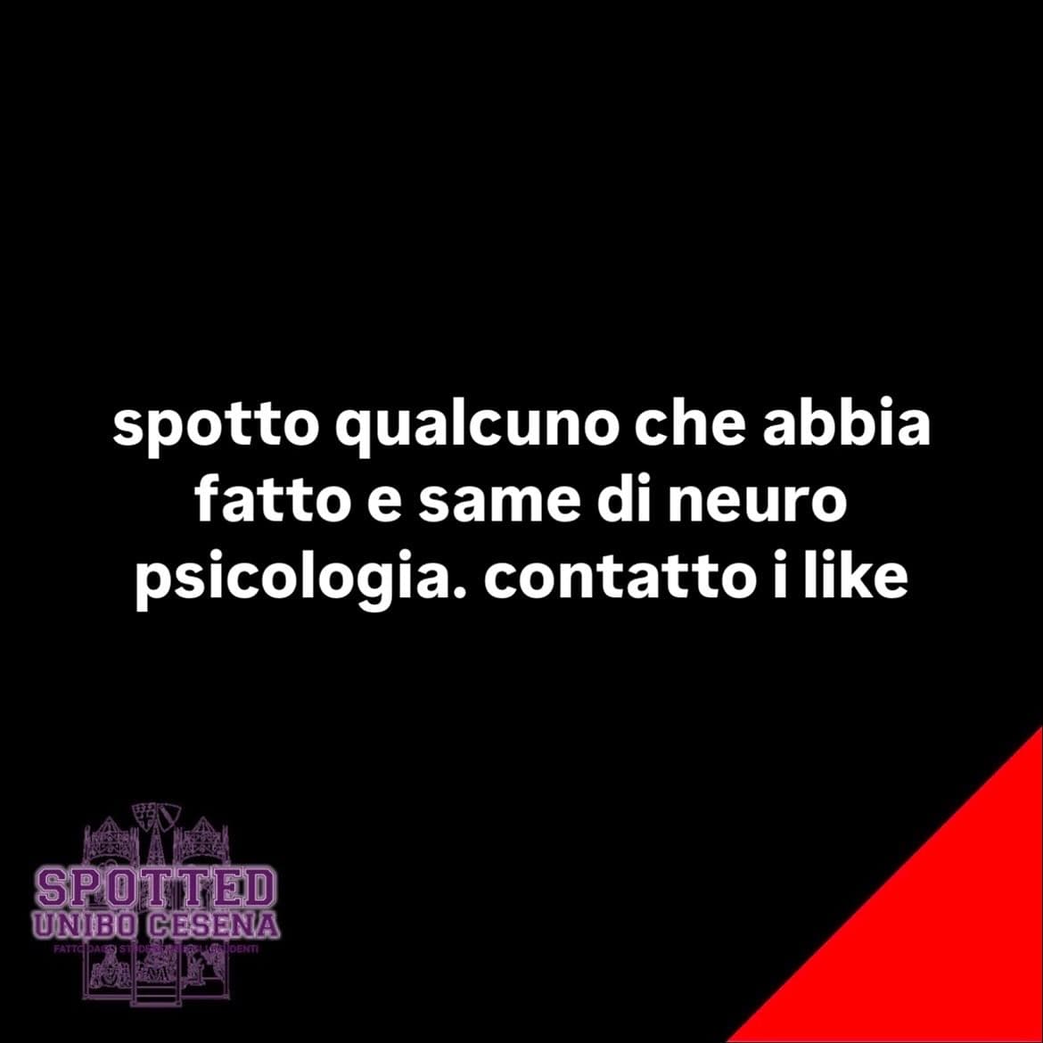 Post: #spotted #Cesena #unibo #cesenaspotted