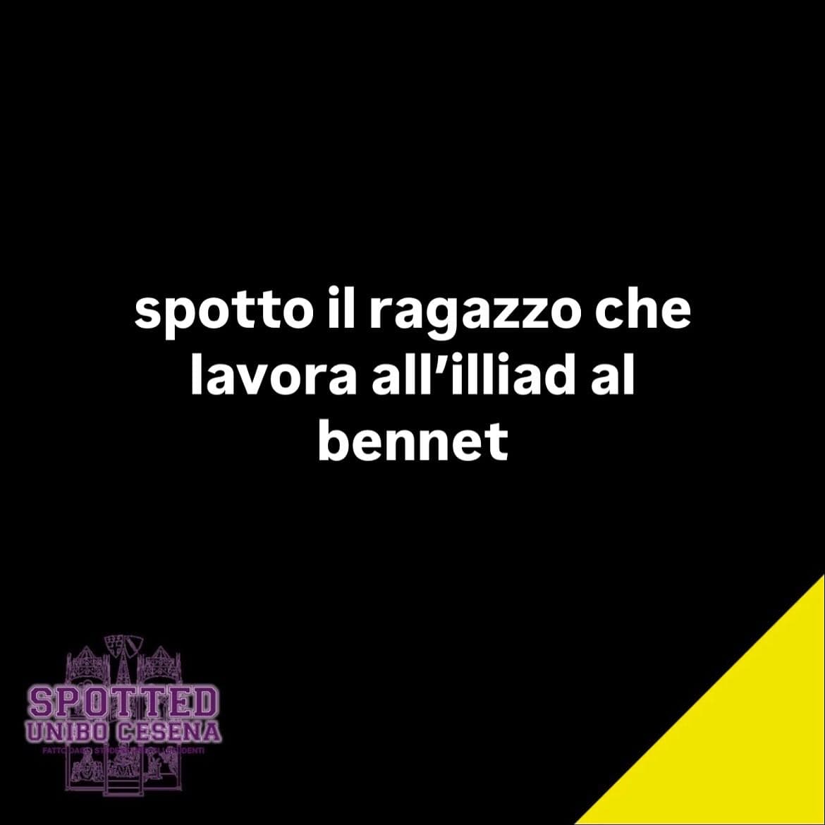 Post: #spotted #Cesena #unibo #cesenaspotted