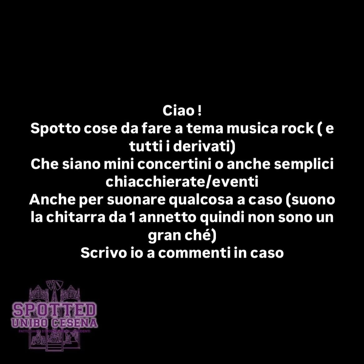 Post: #spotted #Cesena #unibo #cesenaspotted
