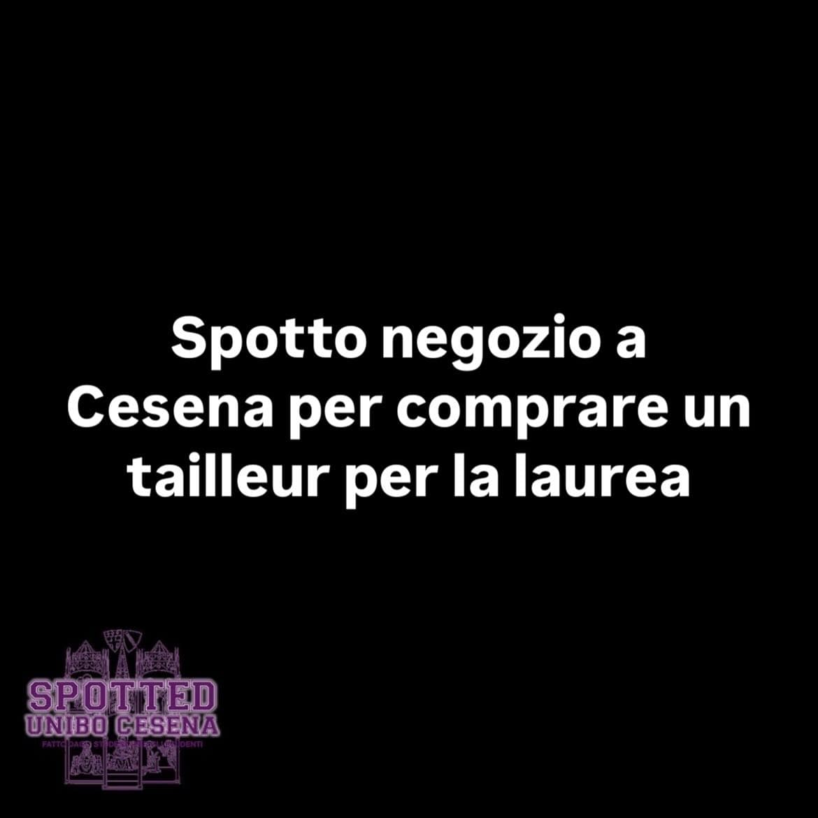 Post: #spotted #Cesena #unibo #cesenaspotted