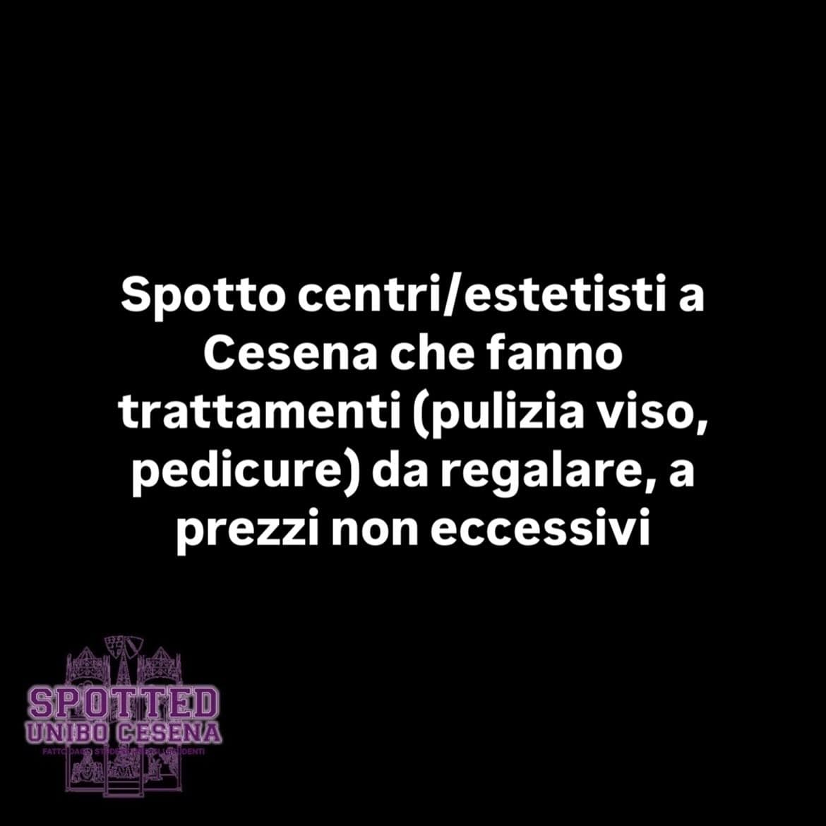 Post: #spotted #Cesena #unibo #cesenaspotted