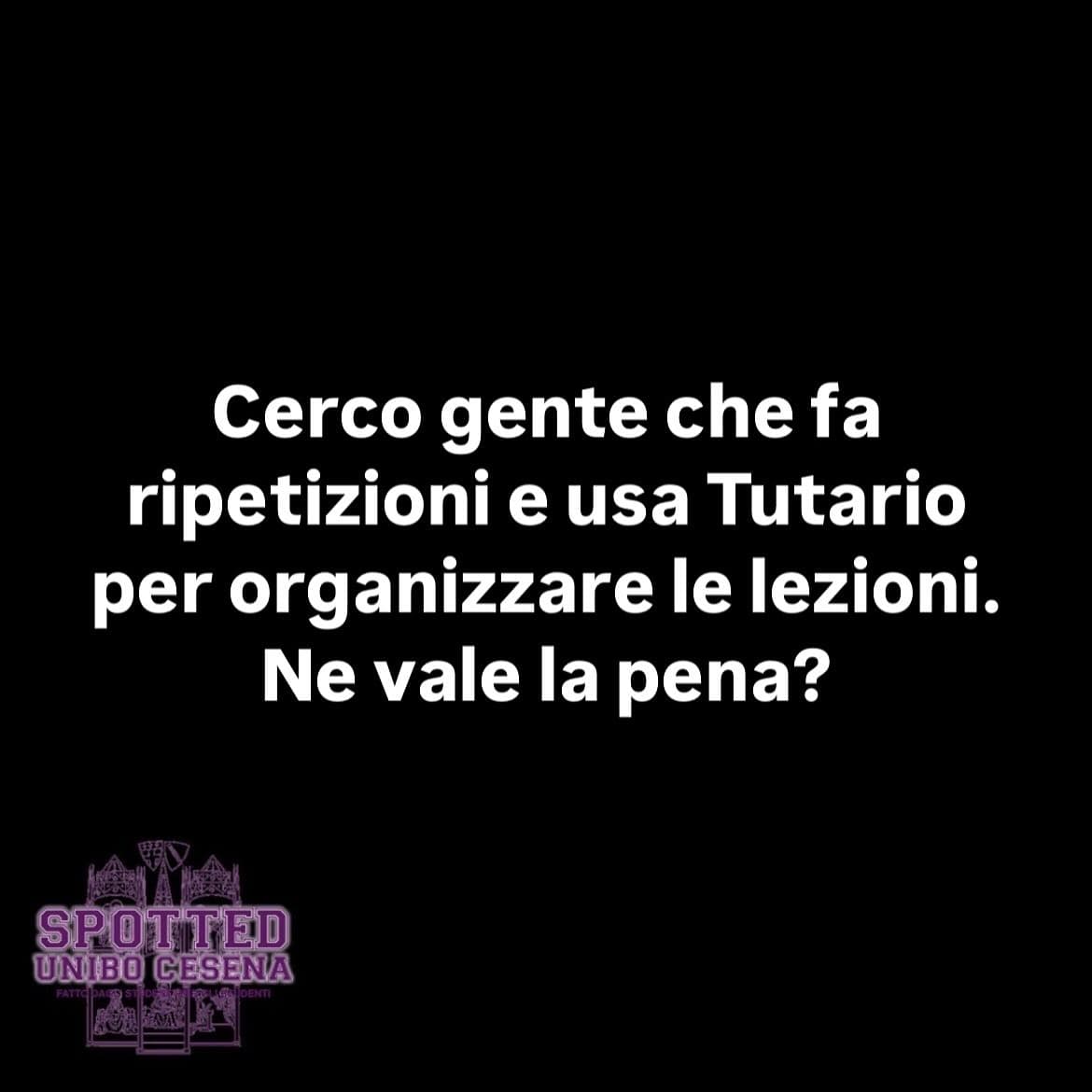 Post: #spotted #Cesena #unibo #cesenaspotted