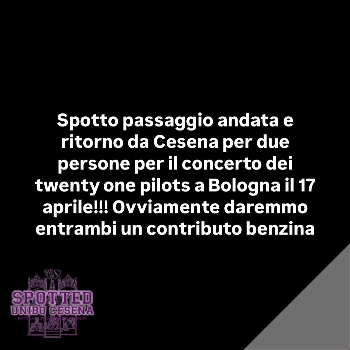 Post: #spotted #Cesena #unibo #cesenaspotted