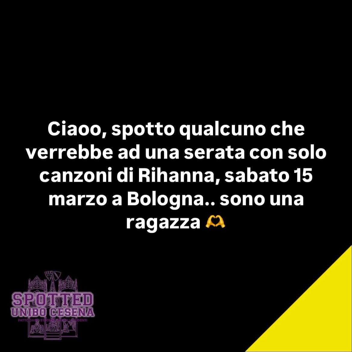 Post: #spotted #Cesena #unibo #cesenaspotted