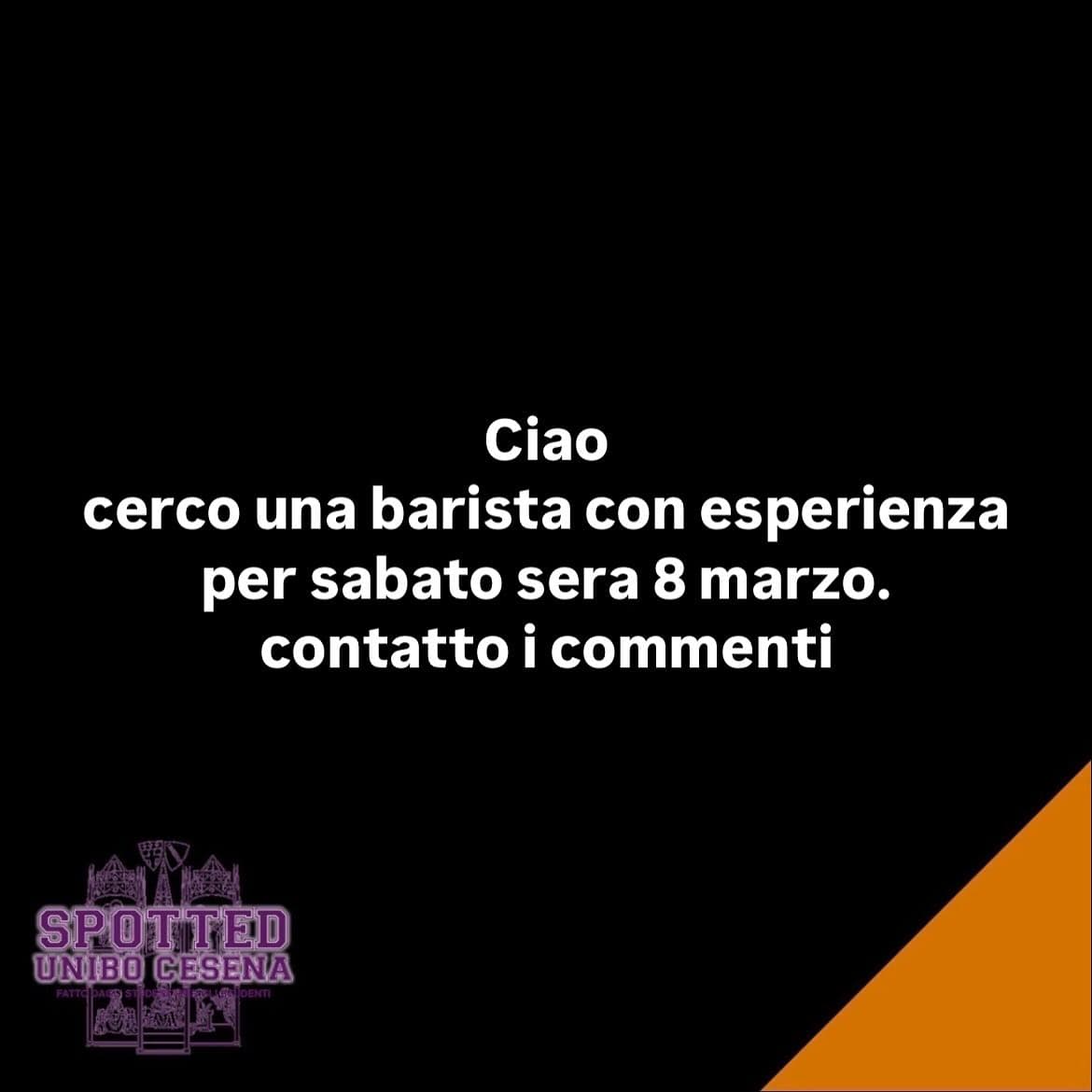 Post: #spotted #Cesena #unibo #cesenaspotted