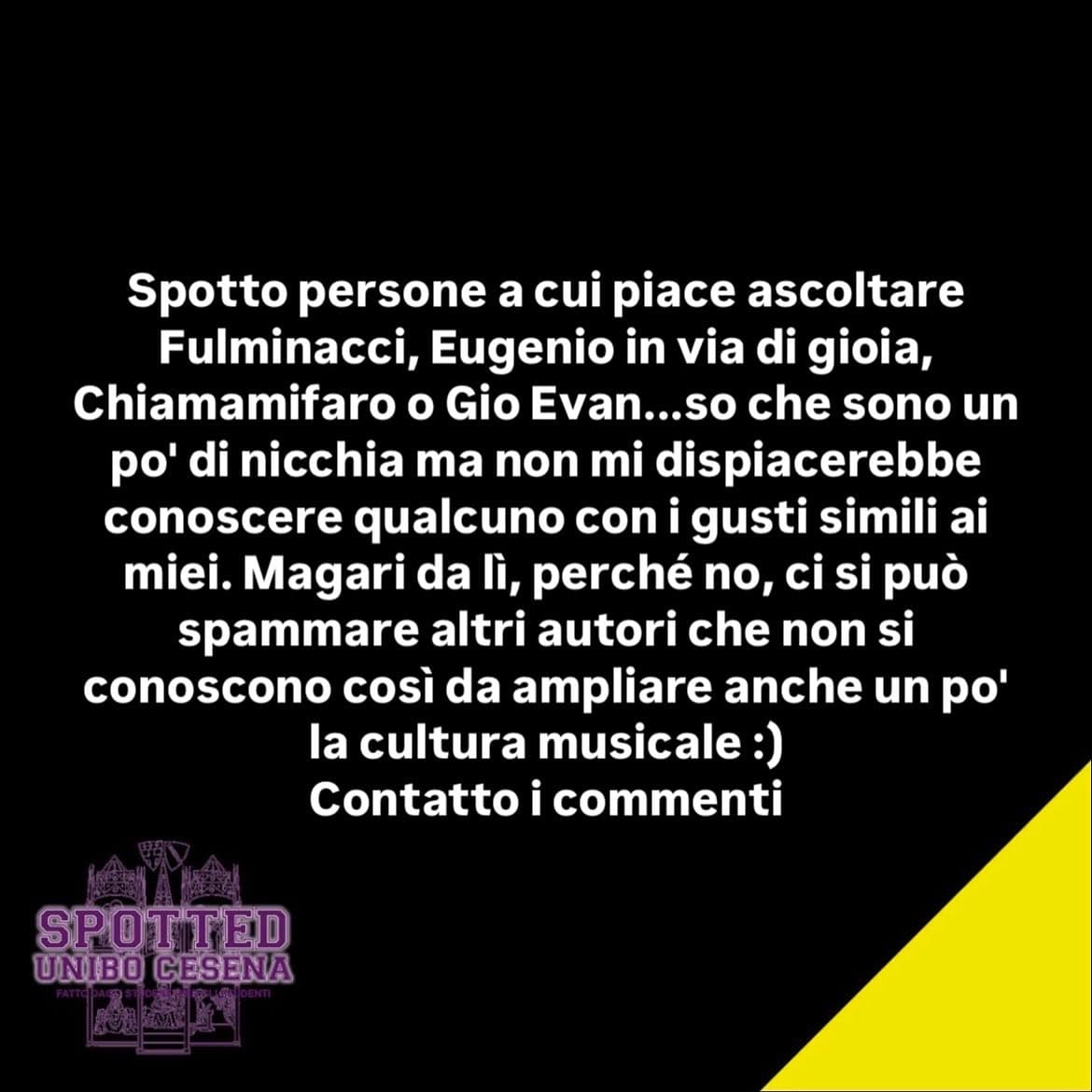 Post: #spotted #Cesena #unibo #cesenaspotted