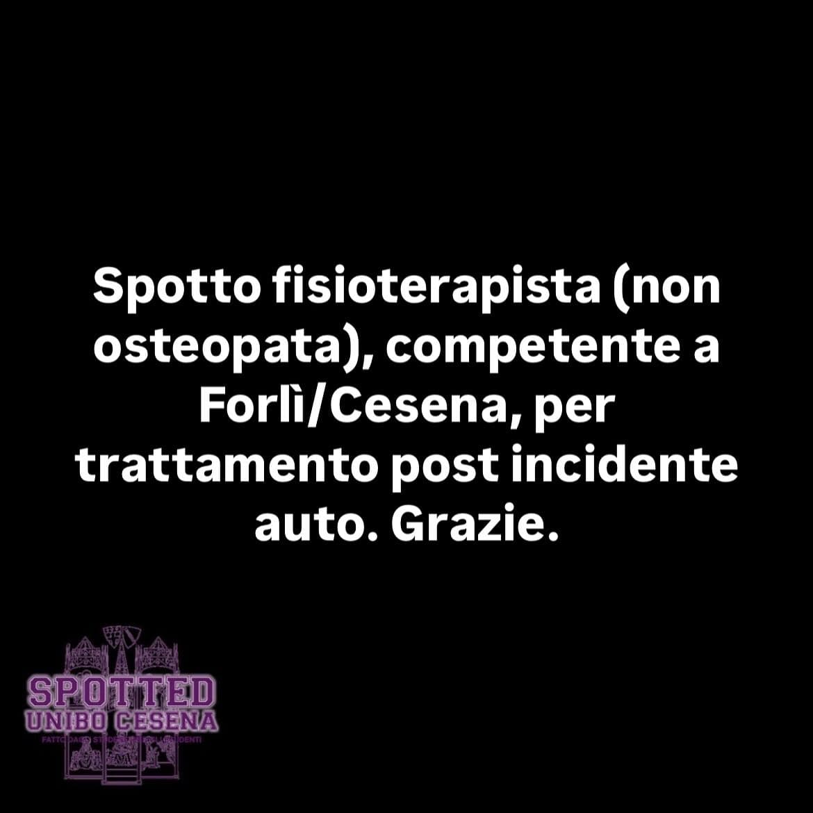 Post: #spotted #Cesena #unibo #cesenaspotted