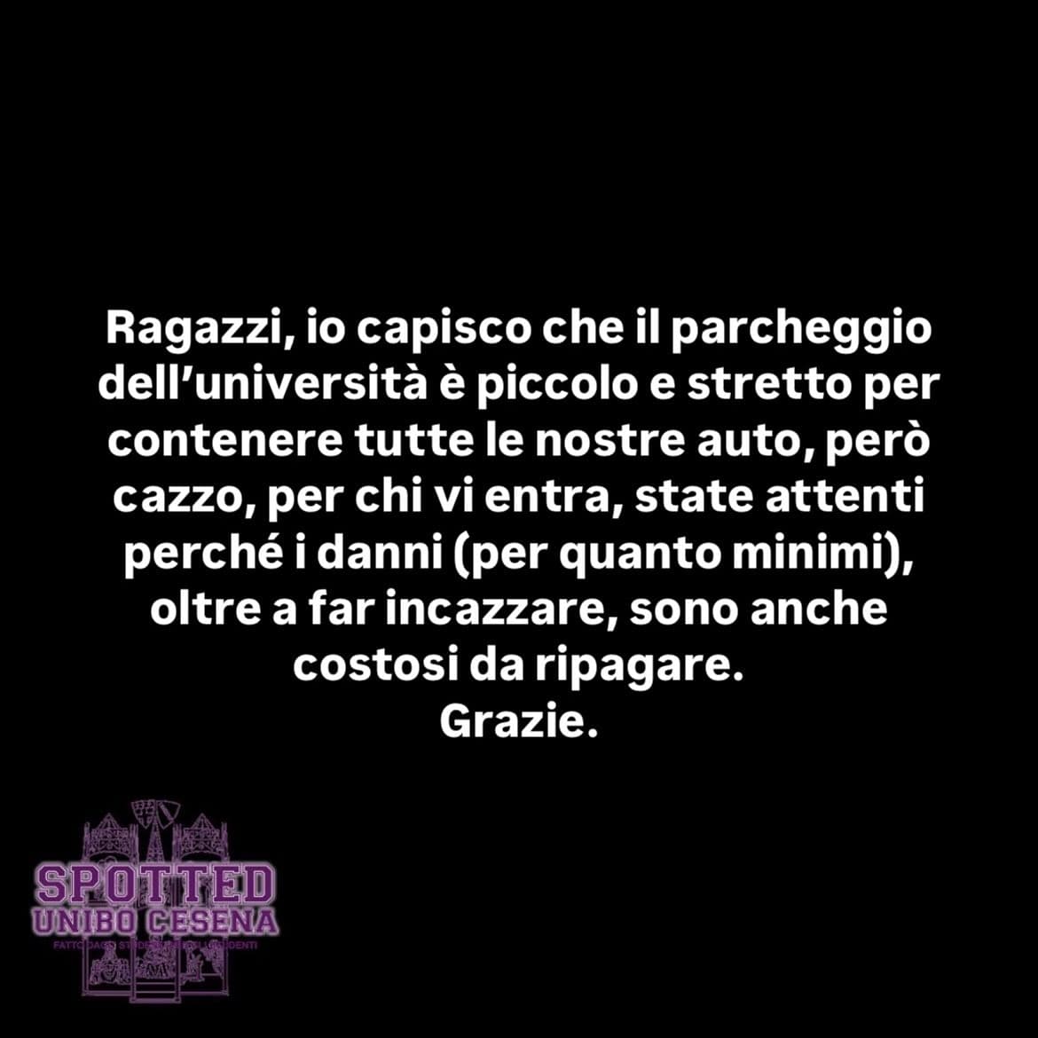 Post: #spotted #Cesena #unibo #cesenaspotted