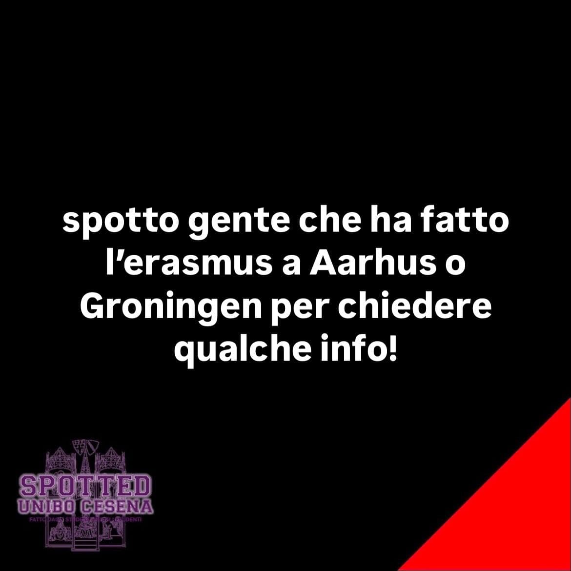 Post: #spotted #Cesena #unibo #cesenaspotted