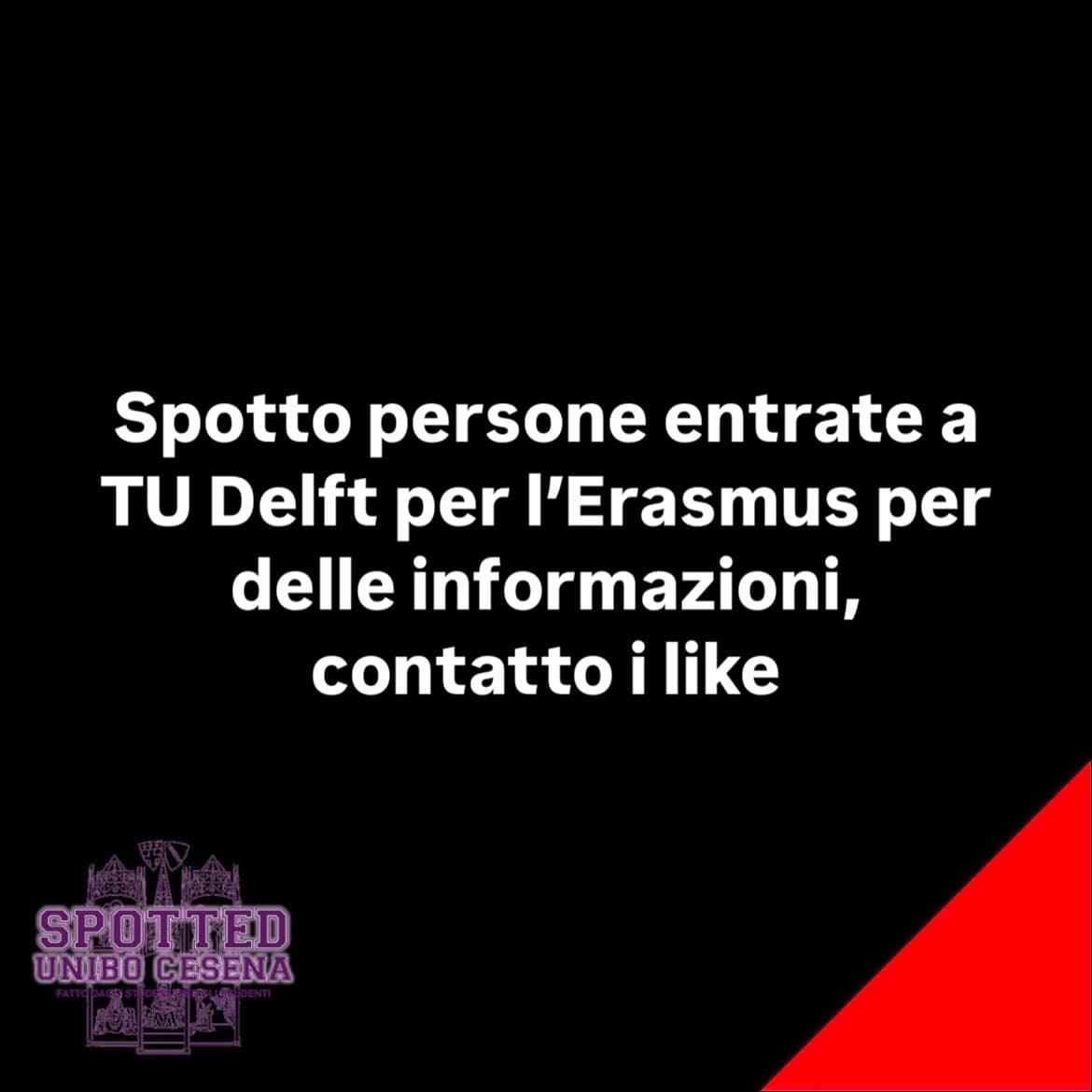 Post: #spotted #Cesena #unibo #cesenaspotted