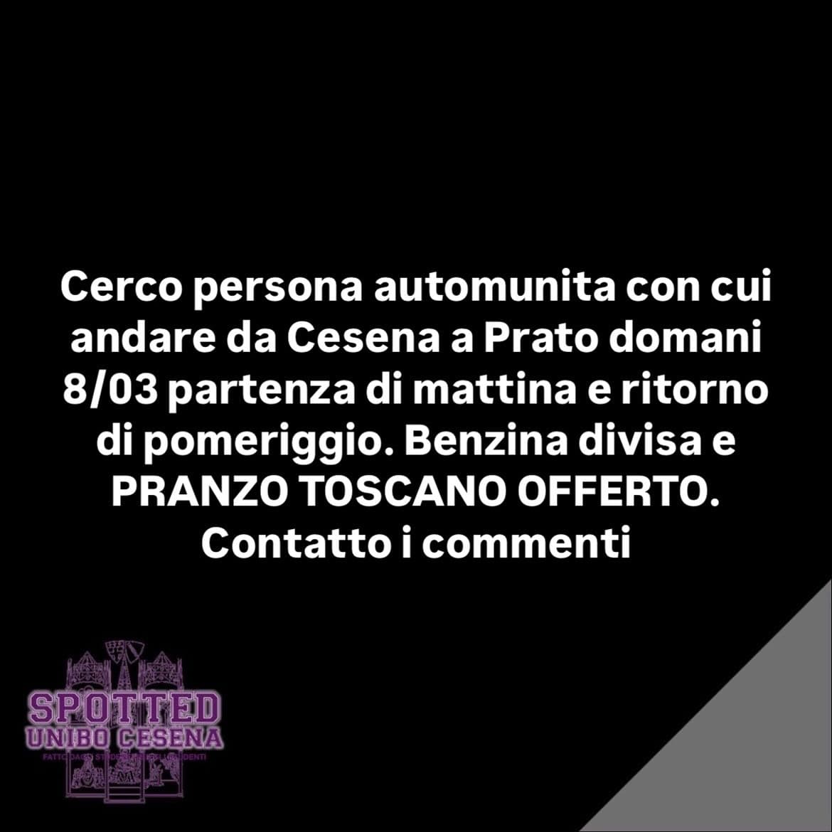 Post: #spotted #Cesena #unibo #cesenaspotted