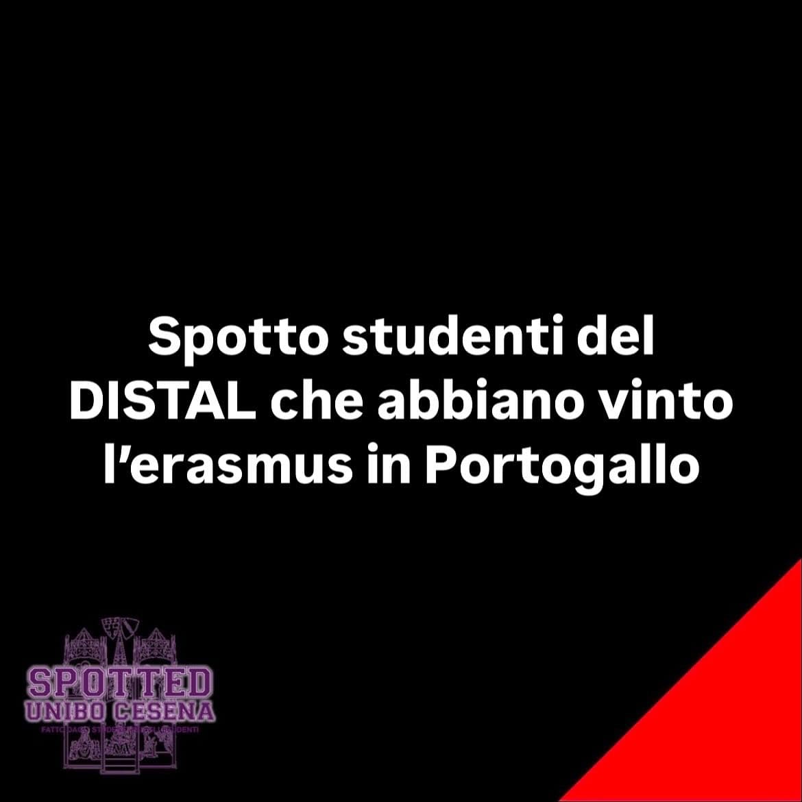 Post: #spotted #Cesena #unibo #cesenaspotted