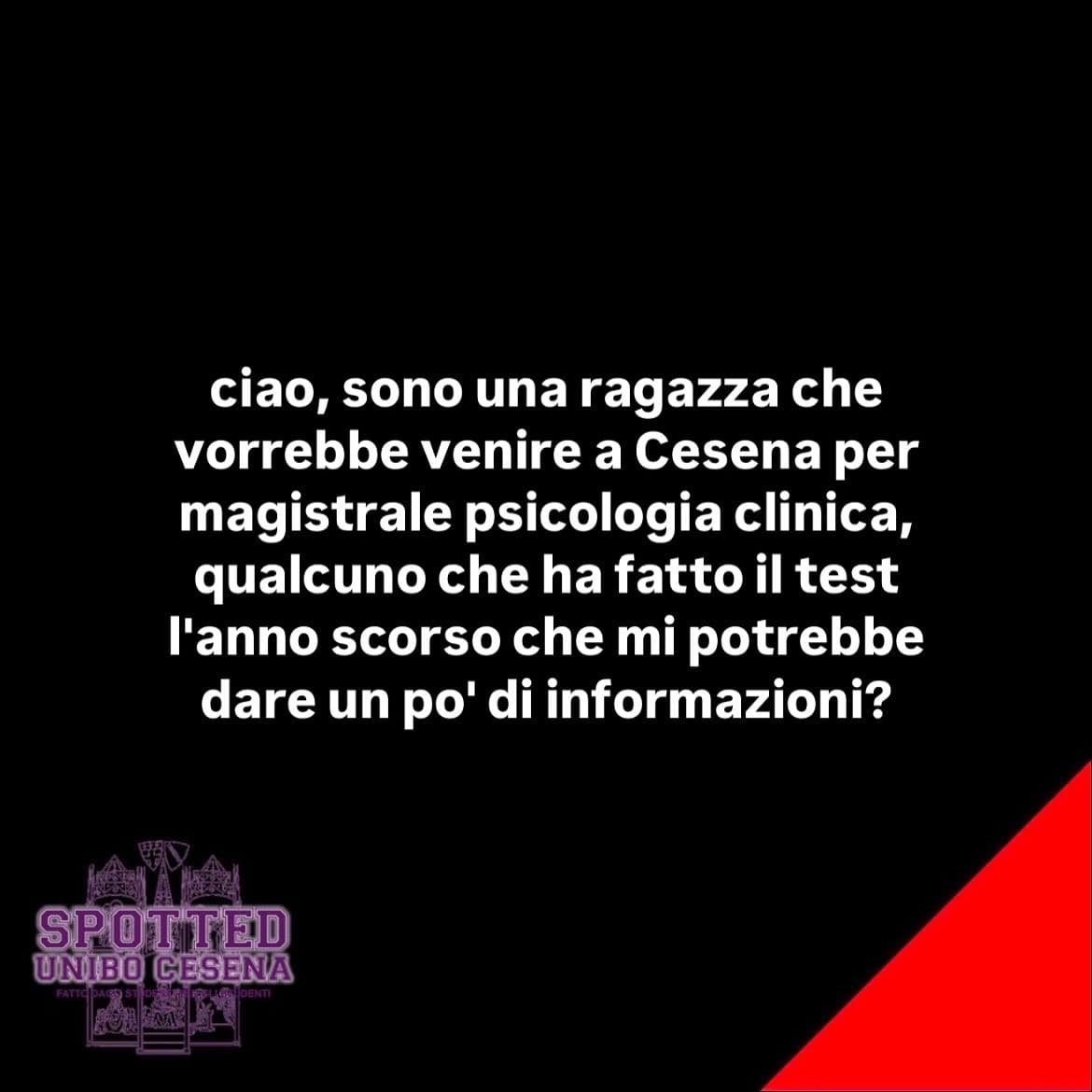 Post: #spotted #Cesena #unibo #cesenaspotted