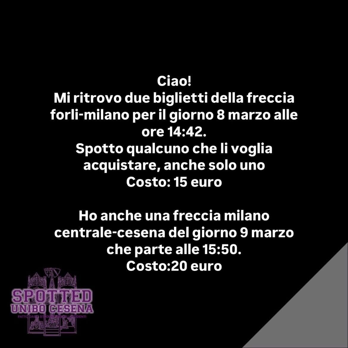 Post: #spotted #Cesena #unibo #cesenaspotted