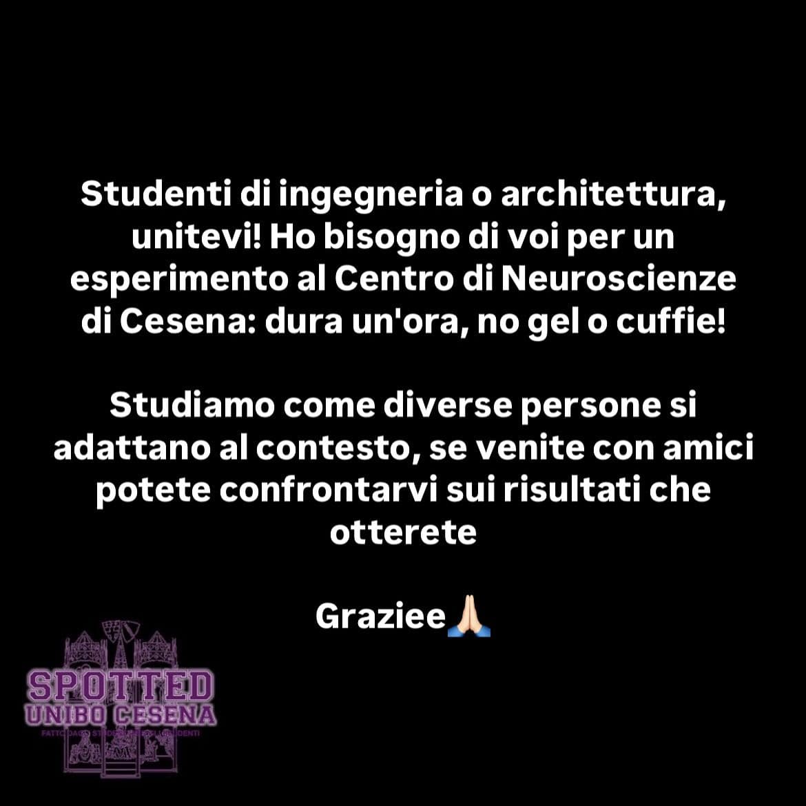 Post: #spotted #Cesena #unibo #cesenaspotted