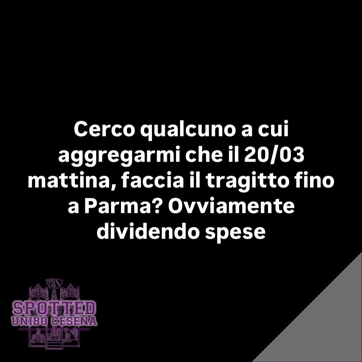 Post: #spotted #Cesena #unibo #cesenaspotted