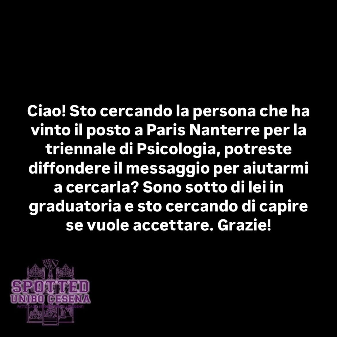 Post: #spotted #Cesena #unibo #cesenaspotted