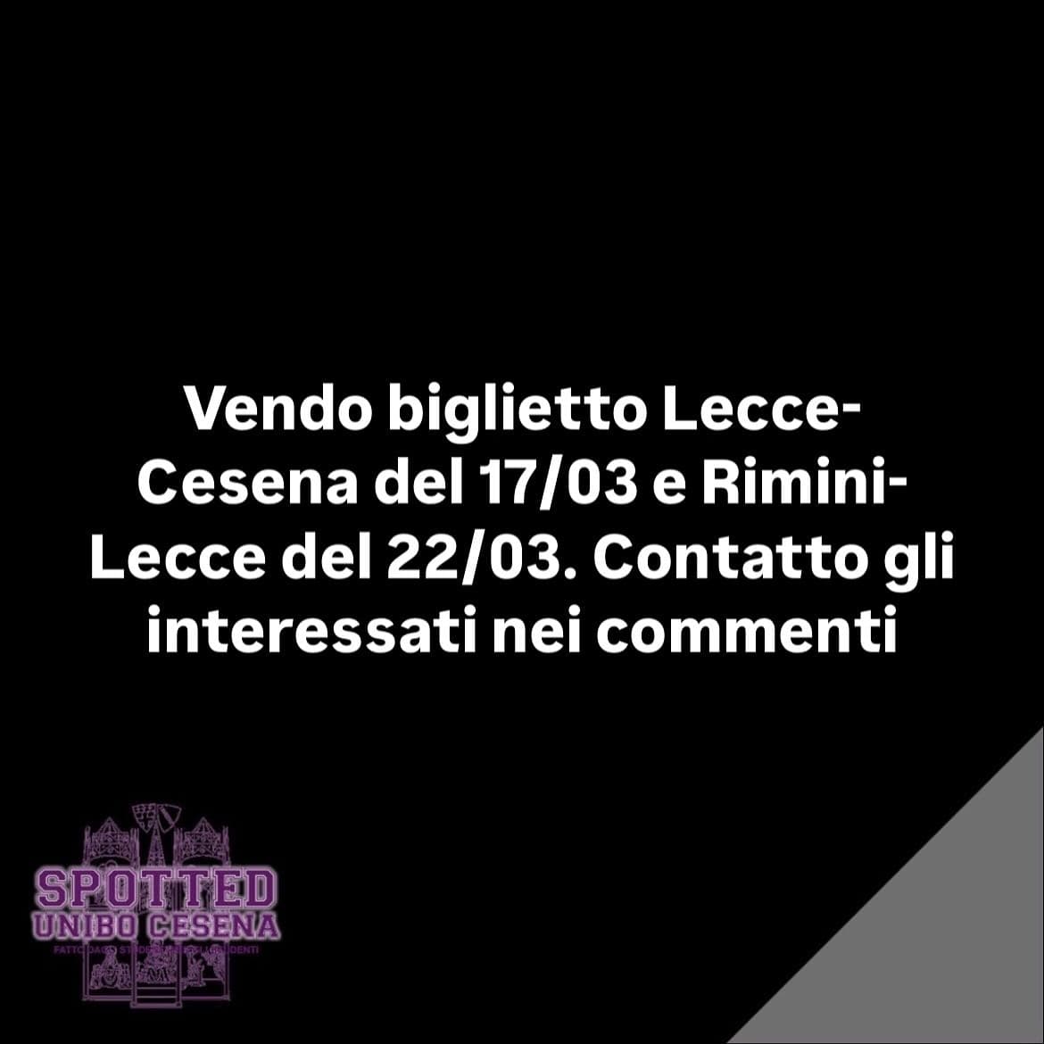 Post: #spotted #Cesena #unibo #cesenaspotted
