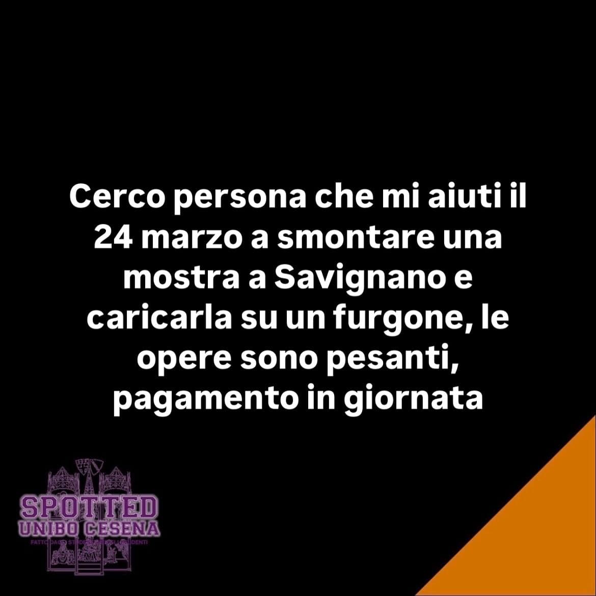 Post: #spotted #Cesena #unibo #cesenaspotted