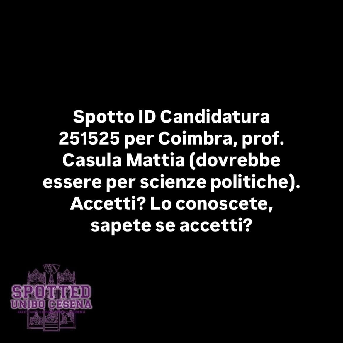 Post: #spotted #Cesena #unibo #cesenaspotted