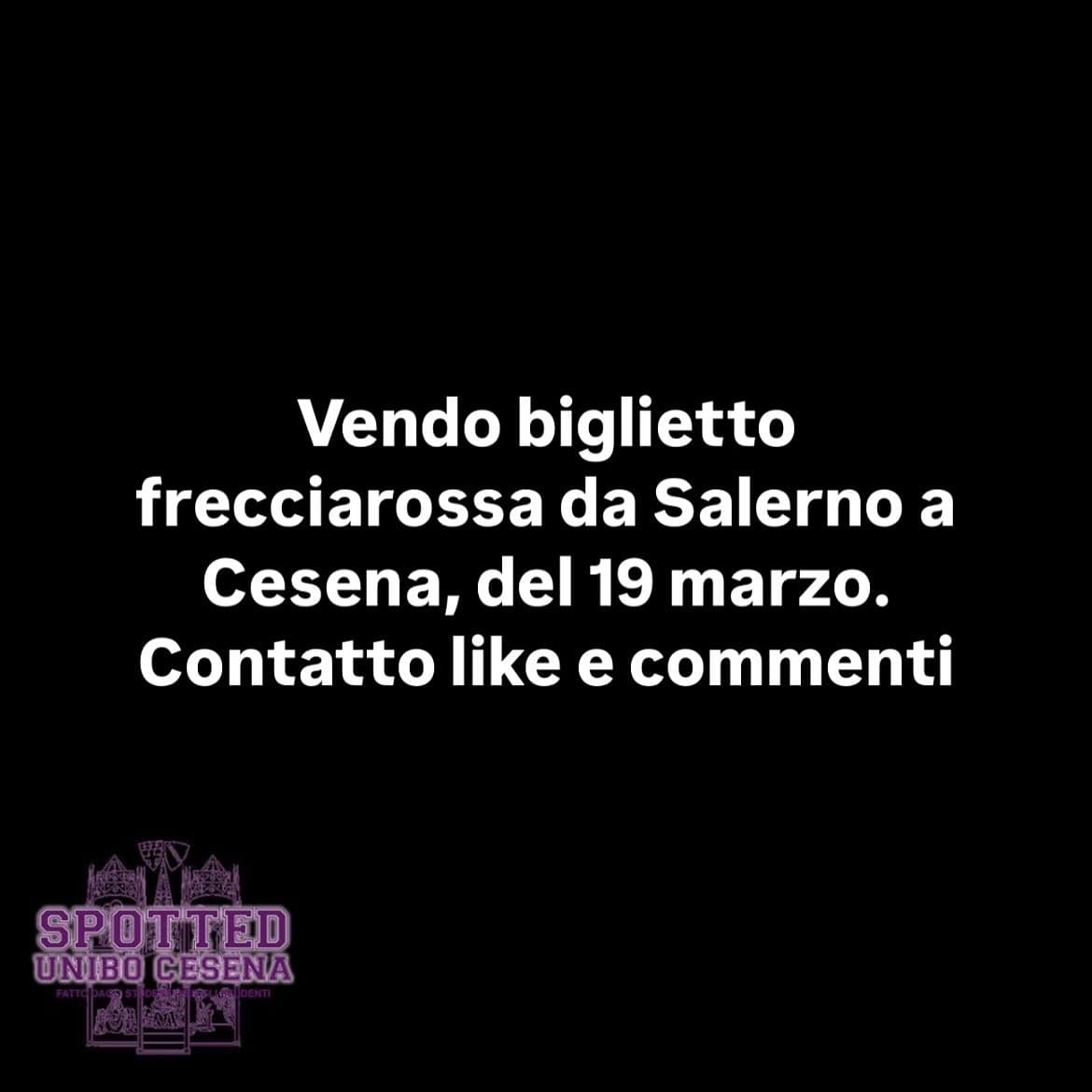Post: #spotted #Cesena #unibo #cesenaspotted