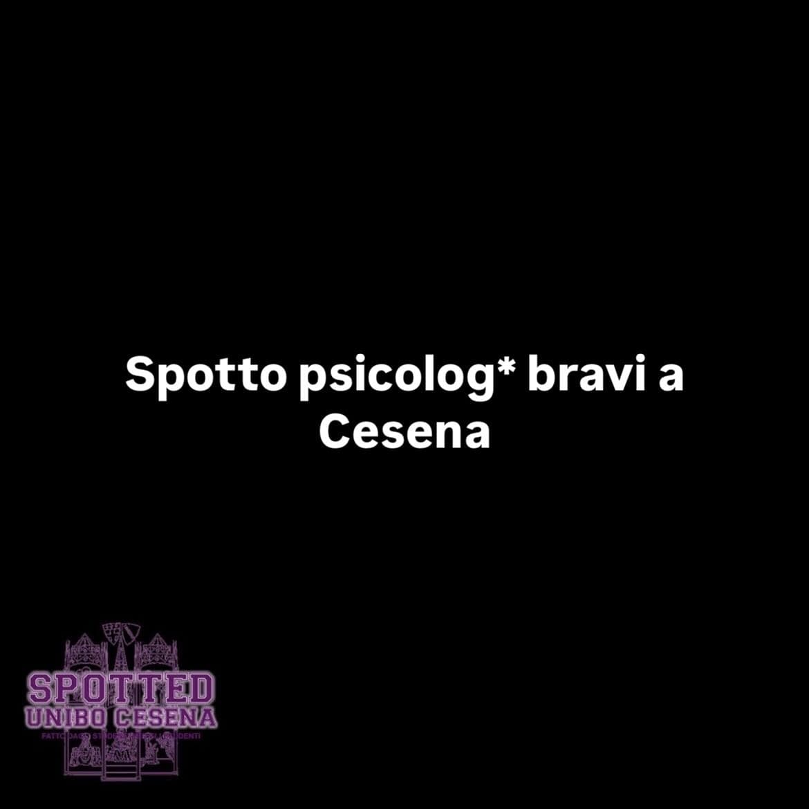Post: #spotted #Cesena #unibo #cesenaspotted
