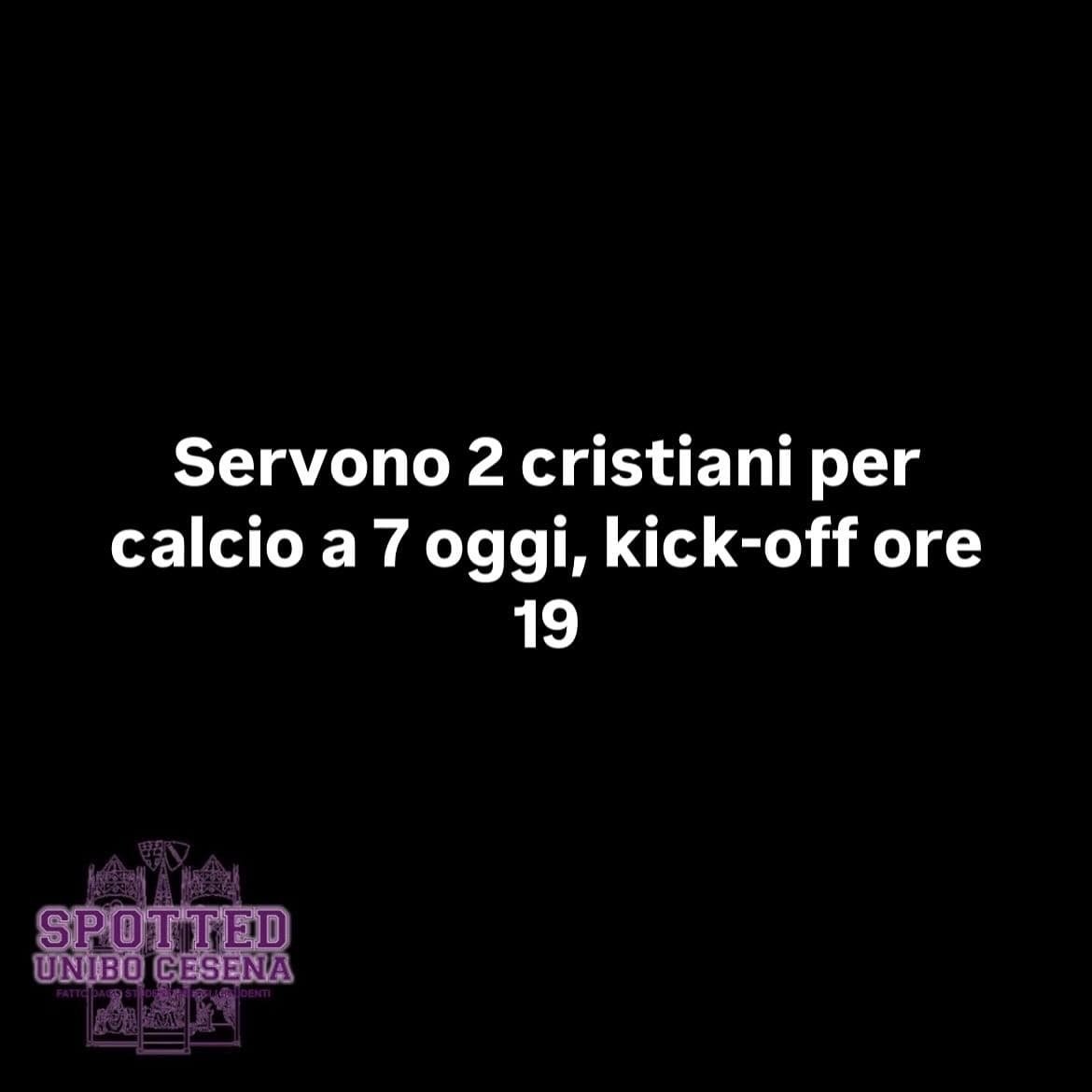 Post: #spotted #Cesena #unibo #cesenaspotted