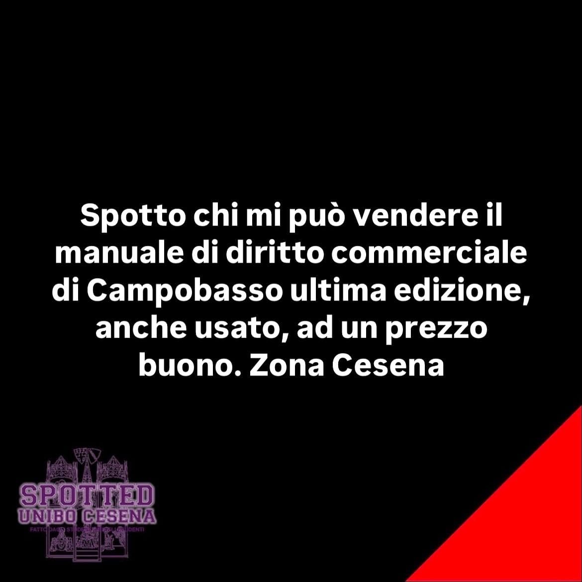 Post: #spotted #Cesena #unibo #cesenaspotted