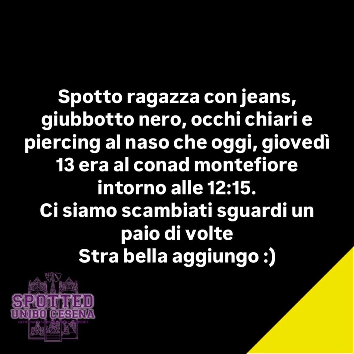 Post: #spotted #Cesena #unibo #cesenaspotted